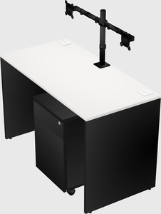 Rectangular desk