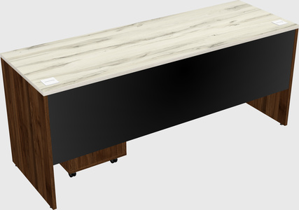 Rectangular desk