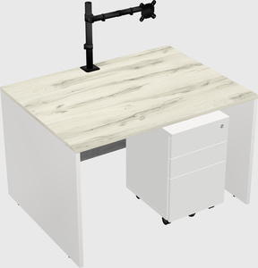Rectangular desk