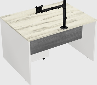 Rectangular desk