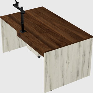Rectangular desk