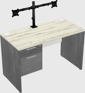 Rectangular desk