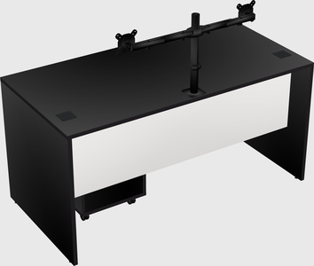 Rectangular desk