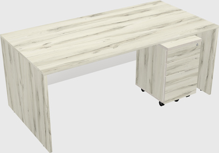 Rectangular desk