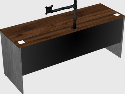 Rectangular desk