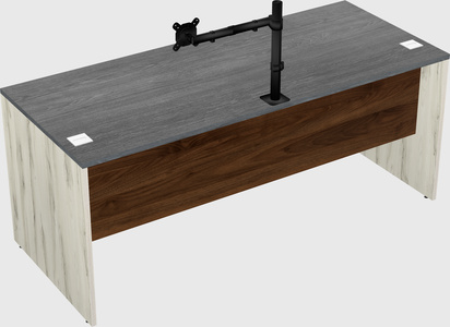 Rectangular desk