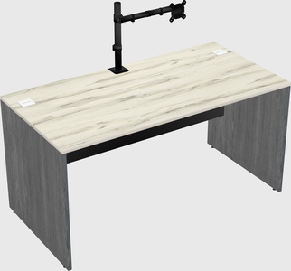 Rectangular desk
