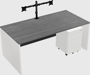 Rectangular desk