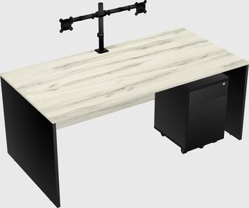 Rectangular desk