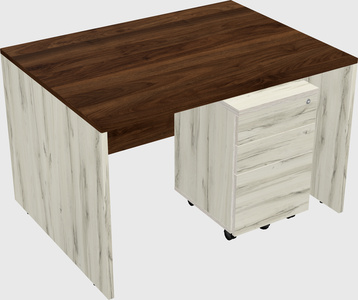 Rectangular desk