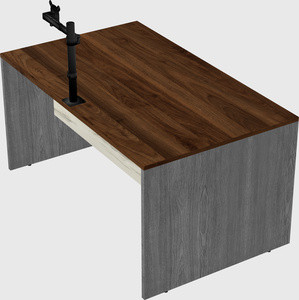 Rectangular desk
