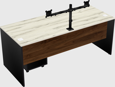 Rectangular desk