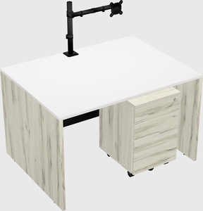 Rectangular desk