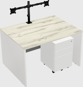 Rectangular desk