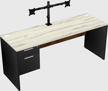 Rectangular desk