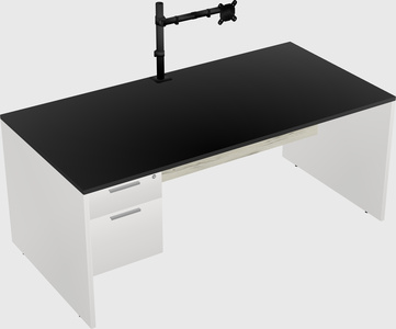 Rectangular desk