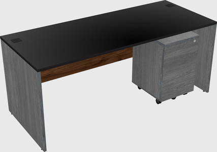 Rectangular desk
