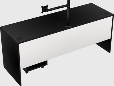 Rectangular desk