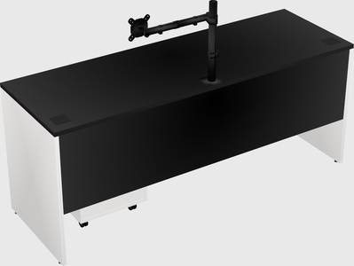 Rectangular desk