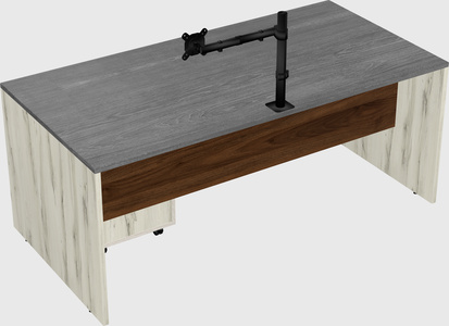 Rectangular desk