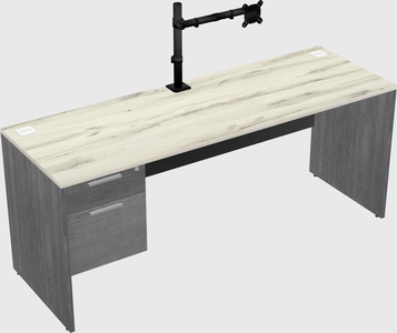 Rectangular desk