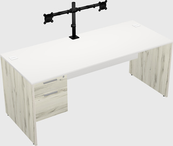 Rectangular desk
