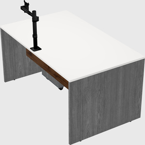 Rectangular desk