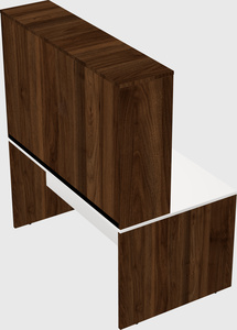 Rectangular desk