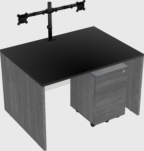 Rectangular desk