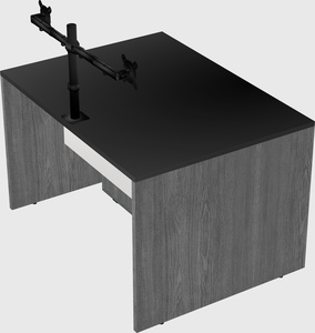 Rectangular desk