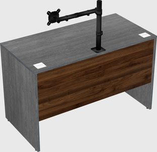 Rectangular desk