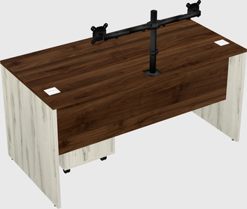 Rectangular desk