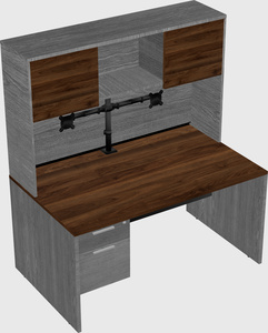 Rectangular desk