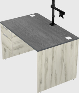 Rectangular desk
