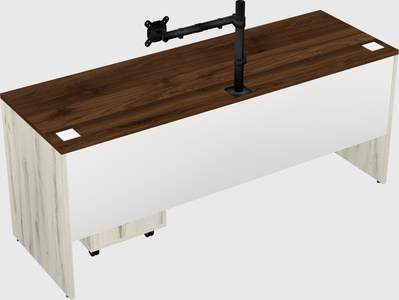Rectangular desk
