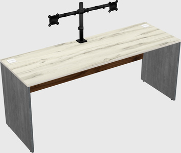 Rectangular desk