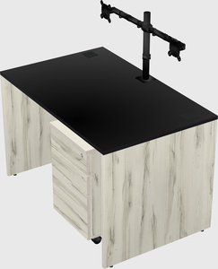 Rectangular desk