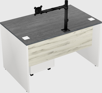 Rectangular desk