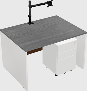 Rectangular desk