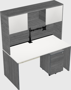 Rectangular desk