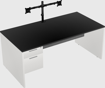 Rectangular desk