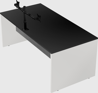 Rectangular desk