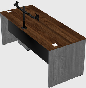 Rectangular desk