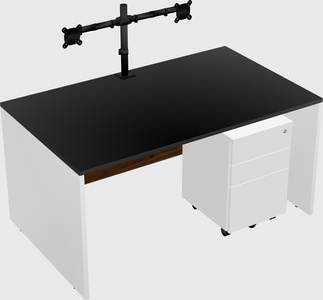 Rectangular desk