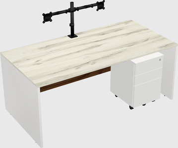 Rectangular desk
