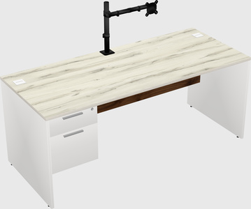 Rectangular desk
