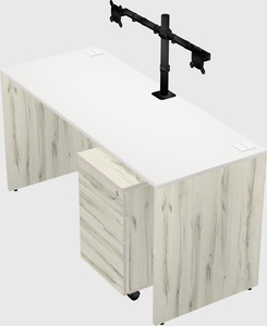 Rectangular desk