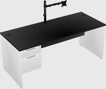 Rectangular desk