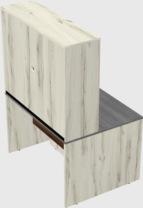 Rectangular desk