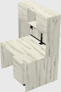 Rectangular desk